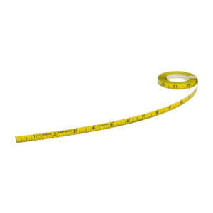 1/2 Wide Bench Tapes: Adhesive Tape Measure