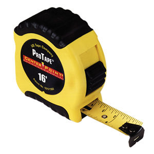 8ths & 8ths by US Tape ProTape 3/8 x 50 Auto-Rewind Tape Measure w/ Nylon Coated Blade 45622 950B 