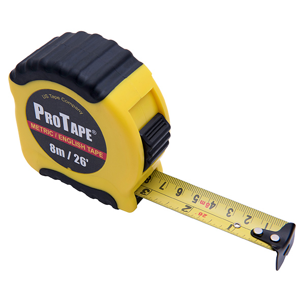 XR Series English/Metric ProTapes - Short Tape Measures