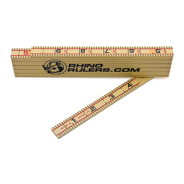 Rhino Engineer's Folding Ruler - US Tape