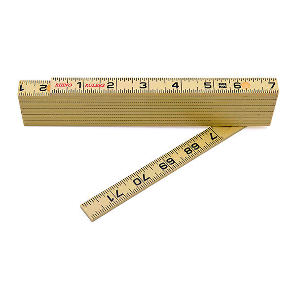 Rhino Carpenter's Folding Ruler - US Tape