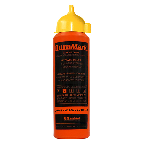 DuraMark Construction Chalk 8 oz. Bottles