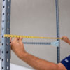 Rhino Ruler folding ruler extended in use